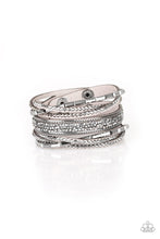 Load image into Gallery viewer, Paparazzi Punk Prowess - Silver Bracelet