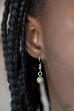 Load image into Gallery viewer, Paparazzi "Bon Voyager" Green Necklace & Earring Set Paparazzi Jewelry