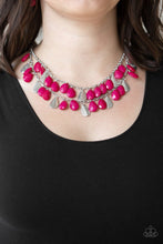 Load image into Gallery viewer, Paparazzi Life of the FIESTA - Pink Necklace
