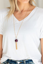 Load image into Gallery viewer, Paparazzi Belle Of The BALLROOM - Purple Necklace