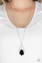 Load image into Gallery viewer, Paparazzi Notorious Noble - Black Necklace