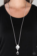 Load image into Gallery viewer, Paparazzi ♥ Happy As Can BEAM - White ♥ Lanyard