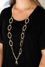 Load image into Gallery viewer, Paparazzi Glimmer Goals - Gold Lanyard