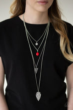 Load image into Gallery viewer, Paparazzi Grounded In ARTIFACT - Red Necklace