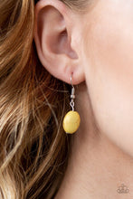 Load image into Gallery viewer, Paparazzi Grounded In ARTIFACT - Yellow Necklace