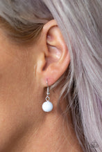 Load image into Gallery viewer, Paparazzi "Wildland Wonderland" White Necklace & Earring Set Paparazzi Jewelry