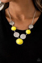 Load image into Gallery viewer, Paparazzi Bohemian Bombshell - Yellow Necklace
