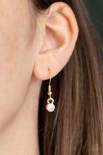 Load image into Gallery viewer, Paparazzi "Times Square Stunner" Gold Necklace & Earring Set Paparazzi Jewelry