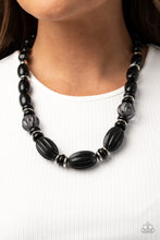Load image into Gallery viewer, Paparazzi High Alert - Black Necklace