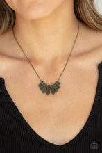 Load image into Gallery viewer, Paparazzi Monumental March - Brass Necklace