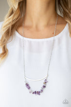 Load image into Gallery viewer, Paparazzi Pebble Prana - Purple Necklace