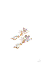 Load image into Gallery viewer, Goddess Grove - Multi Paparazzi Post Earrings $5 Jewelry with Janet Morgan Earrings