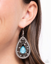 Load image into Gallery viewer, Paparazzi Cloud Nine Couture - Blue Earrings