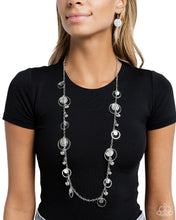 Load image into Gallery viewer, Paparazzi Selfie SHEEN - Silver Necklace