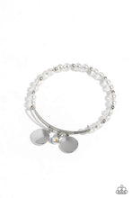 Load image into Gallery viewer, Paparazzi Bodacious Beacon - White Bracelet
