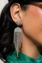 Load image into Gallery viewer, Paparazzi A Toast To You - White Earrings