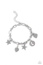 Load image into Gallery viewer, Paparazzi Legacy Letters - White - L Bracelet
