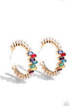 Load image into Gallery viewer, Paparazzi Modest Maven - Gold Earrings