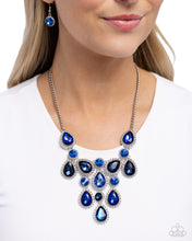 Load image into Gallery viewer, Paparazzi Dripping in Dazzle - Blue Necklace