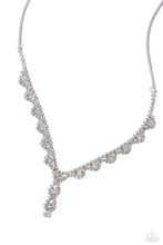 Load image into Gallery viewer, Paparazzi Executive Embellishment - White Necklace