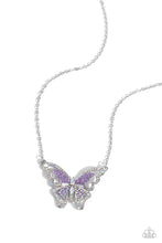 Load image into Gallery viewer, Paparazzi Weekend WINGS - Purple Necklace