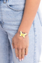 Load image into Gallery viewer, Paparazzi Aerial Adornment - Yellow Bracelet