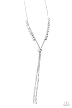 Load image into Gallery viewer, Paparazzi Synchronized SHIMMER - White Necklace
