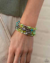 Load image into Gallery viewer, Paparazzi Poignant Pairing - Green Bracelet