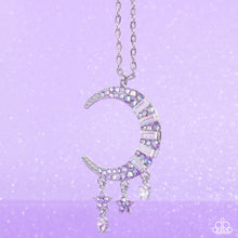 Load image into Gallery viewer, Paparazzi Lunar Landmark - Purple Necklace