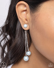 Load image into Gallery viewer, Paparazzi Give Us A PEARL! - Blue Earrings