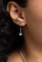 Load image into Gallery viewer, Paparazzi Fluttering Fan - White Necklace