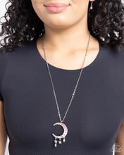 Load image into Gallery viewer, Paparazzi Lunar Landmark - Pink Necklace