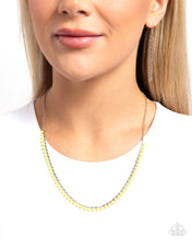 Load image into Gallery viewer, Paparazzi Colored Cadence - Yellow Necklace