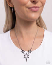 Load image into Gallery viewer, Paparazzi Explosive Exhibit - Silver Necklace