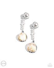Load image into Gallery viewer, Paparazzi Oceanic Occasion - White Earrings