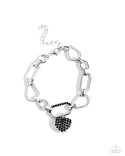 Load image into Gallery viewer, Paparazzi HEART Director - Black Bracelet