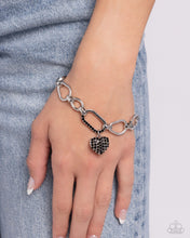 Load image into Gallery viewer, Paparazzi HEART Director - Black Bracelet