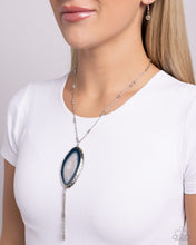 Load image into Gallery viewer, Paparazzi Geode Gamble - Blue Necklace
