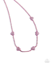 Load image into Gallery viewer, Paparazzi Homecoming Hearts - Pink Necklace