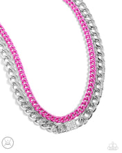 Load image into Gallery viewer, Paparazzi Exaggerated Effort - Pink Necklace