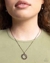 Load image into Gallery viewer, Paparazzi Sunburst Surprise - Copper Necklace