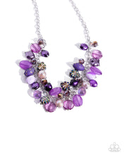 Load image into Gallery viewer, Paparazzi Offbeat Ofrenda - Purple Necklace