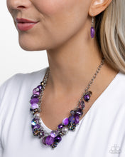 Load image into Gallery viewer, Paparazzi Offbeat Ofrenda - Purple Necklace