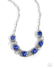 Load image into Gallery viewer, Paparazzi Serrated Sensation - Blue Necklace