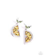 Load image into Gallery viewer, Paparazzi Lady Lemon - Yellow Earrings