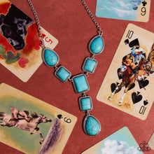 Load image into Gallery viewer, Paparazzi Defaced Deal - Blue Necklace
