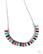 Load image into Gallery viewer, Paparazzi Stony Shimmer - Red Necklace