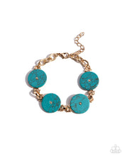 Load image into Gallery viewer, Paparazzi Savory Season - Gold Bracelet