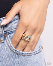 Load image into Gallery viewer, Paparazzi Abstract Accuracy - Gold Ring