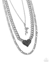 Load image into Gallery viewer, Paparazzi Luxurious Love - Black Necklace